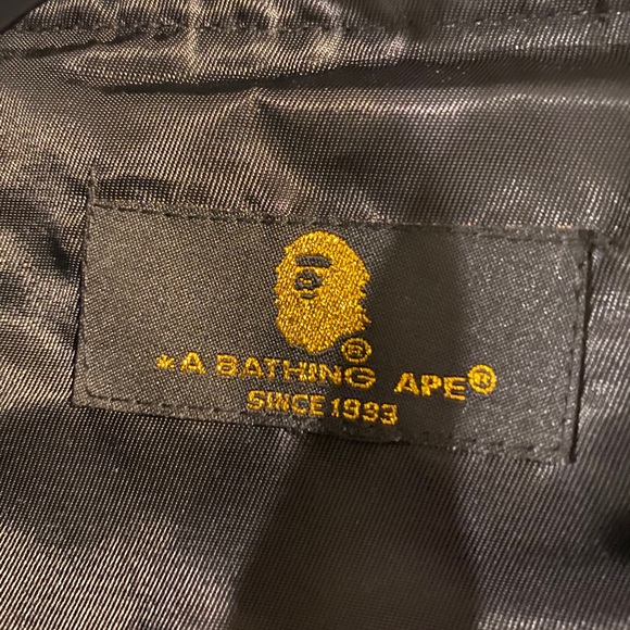 Black Ape Jacket - Yellow Eyes Patches - Picture 4 of 8